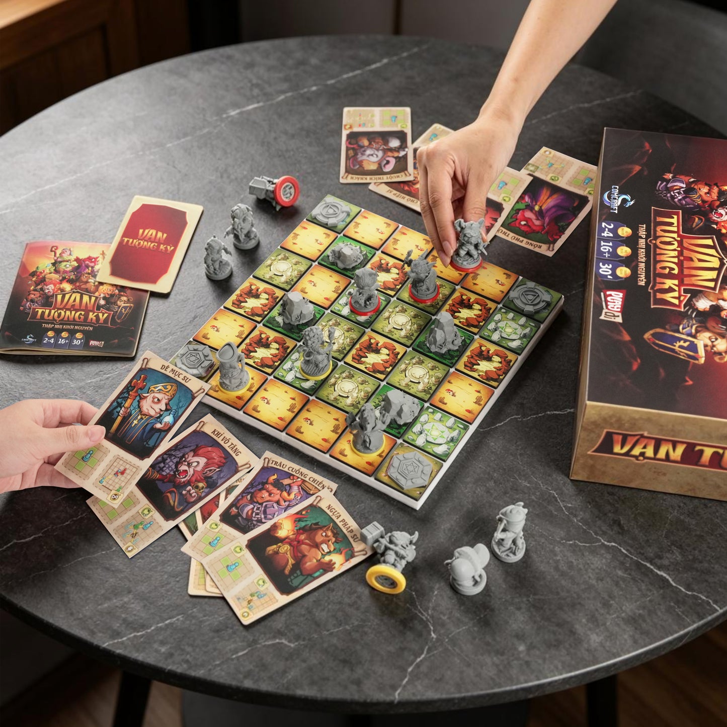 Set Full Board Game - Vạn Tượng Kỳ: Thập Nhị Khởi Nguyên