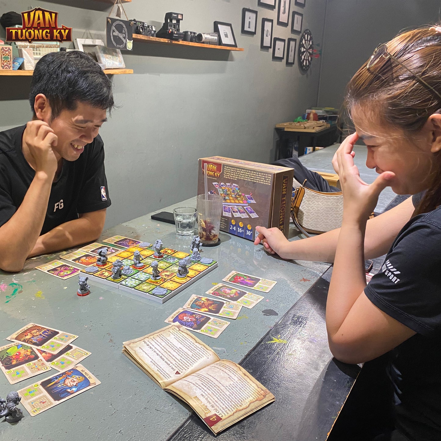 Set Full Board Game - Vạn Tượng Kỳ: Thập Nhị Khởi Nguyên